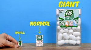 МАЛЕНЬКАЯ ЕДА против НОРМАЛЬНОЙ и БОЛЬШОЙ ЕДЫ!