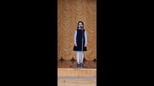 "Что такое родина?" читает Волкова Алиса