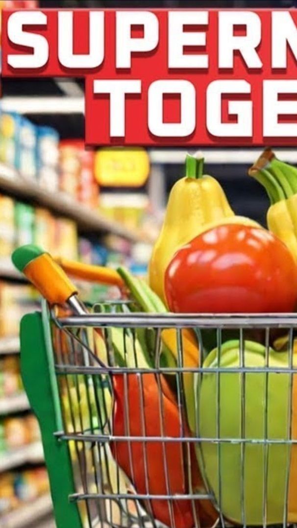 Игра  Supermarket Together. Эта интересная игра уже на моём канале.