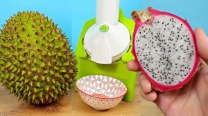 Что если сделать мороженое из Дуриана и Драгон Фрута Ice Cream Maker с Алиэкспресс (БЕЗ ВК)