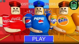 🥤КОКА - КОЛА ПРОТИВ🥤ПЕПСИ ПРОТИВ🥤ФАНТА ПОБЕГ ИЗ ТЮРЬМЫ #ОББИ #РОБЛОКС