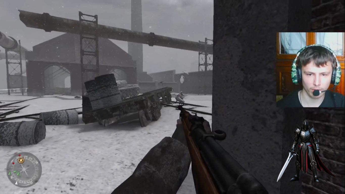 тёмный рыцарь прошёл 4 голову Вокзал 1 в Call of Duty. 4 серия.