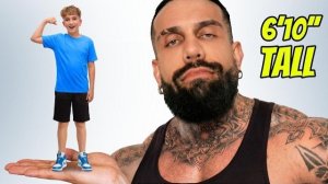 Я Влад провел 24 часа с самым высоким бодибилдером в мире!