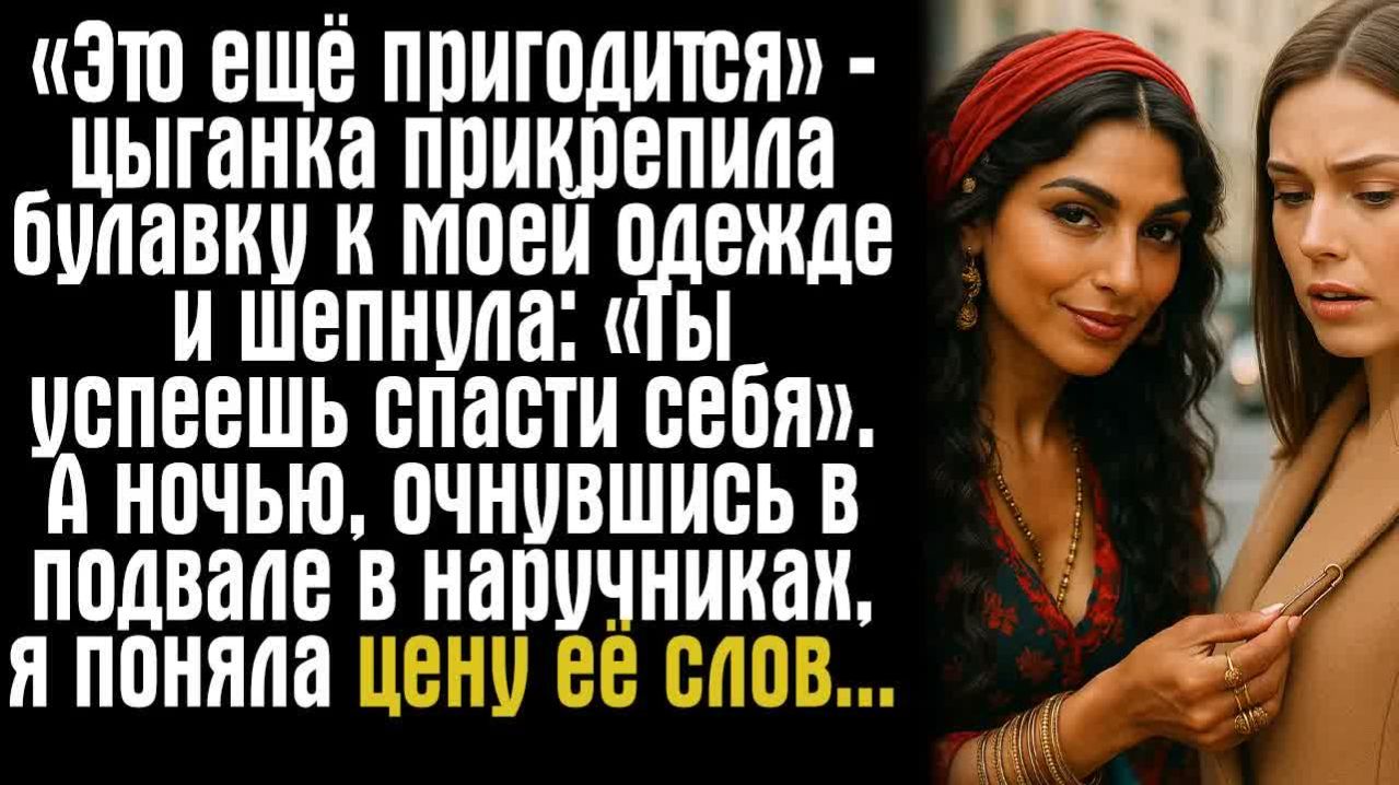Истории из жизни. Слушать истории. «Это ещё пригодится» — цыганка прикрепила булавку к моей одежде и