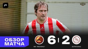 ФК Феникс 6-2 Буратино Обзор голов матча