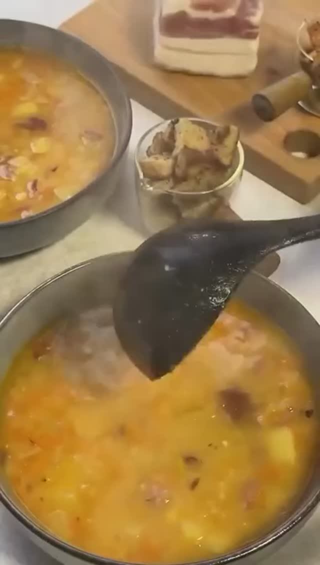 Рецепт горохового супа🍲