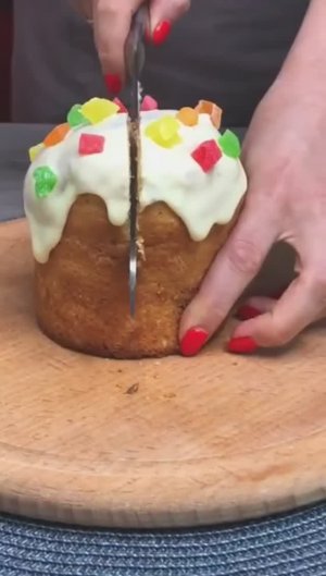 Превосходный кулич 😍