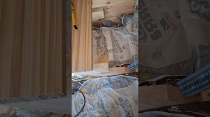 1000055236.mp4 (Собака наблюдает за устройством лестницы на 2-ой этаж в доме А-фрейм)