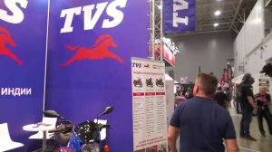Выставка МОТОВЕСНА 2026. Часть 1. Индийские мотоциклы TVS.
