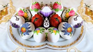 Без краски! Как просто и быстро украсить Пасхальные Яйца?