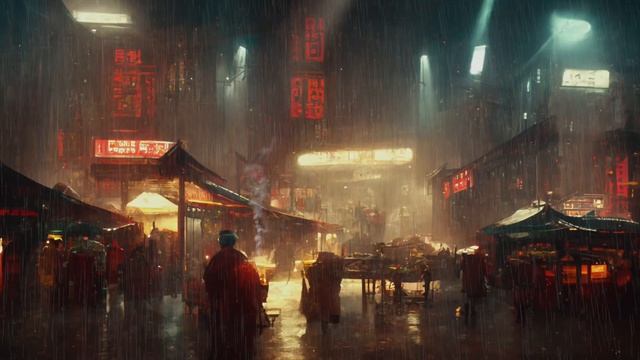 Blade Runner Chinatown Ambience - 1_00 hr atmospheric soundscape