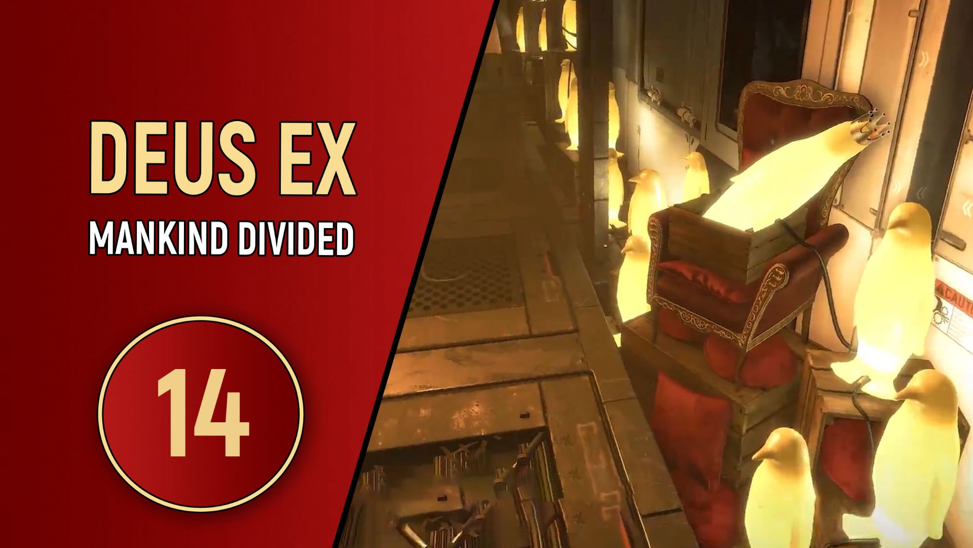 DEUS EX MANKIND DIVIDED - ЧАСТЬ 14 - ПИНГВИНИЙ ПРИНЦ