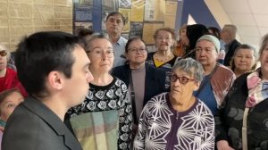 Ещё один фрагмент с экскурсии по Музею КГЭУ перед презентацией мартовского номера журнала "Казань".