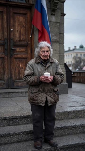 Заброшенные надежды: Одинокий старик в сером мире #печаль #одиночество #жизнь