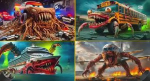 МОЛНИЯ МАКВИН МОНСТР ТРАК И ШКОЛЬНЫЙ АВТОБУС 🆚 МУЛЬТИК БИТВА МАШИНКИ