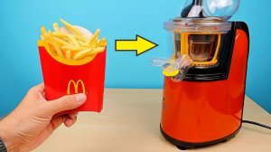 Что если бросить Картошку фри в Соковыжималку Вот это поворот! alex boyko