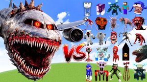 ЗАРАЖЕННЫЙ САМОЛЕТ ПРОТИВ Всех Боссов Майнкрафт | Битва мобов Майнкрафт