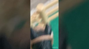 видио с мантажом!!!! ура тренировка Блека 💚 и Эмми