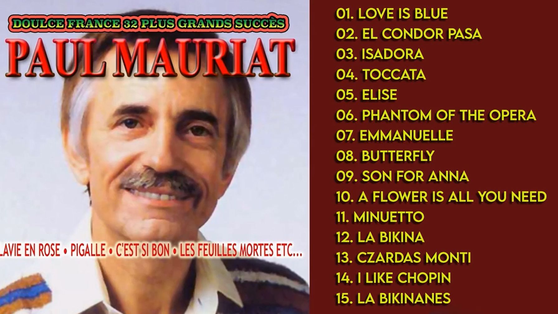 Оркестр Поля Мориа. Сборник лучших мелодий.