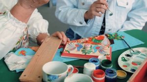 Городецкая роспись