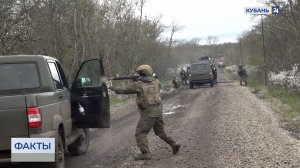 На Кубани подразделения войск беспилотных систем провели боевое слаживание