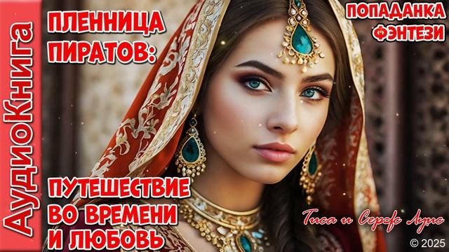 Пленница пиратов_ путешествие во времени и любовь! Попаданка. Фэнтези. Аудиокнига.