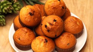 Рецепт маффинов | Шоколадные маффины | Простой рецепт маффинов на молоке