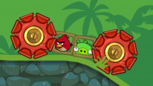 МОНСТР-КОЛЕСО С ЛИПУЧКОЙ 😲 Angry Birds — КАК ПОЛУЧИТЬ 3 ЗВЕЗДЫ НА ВСЕХ УРОВНЯХ