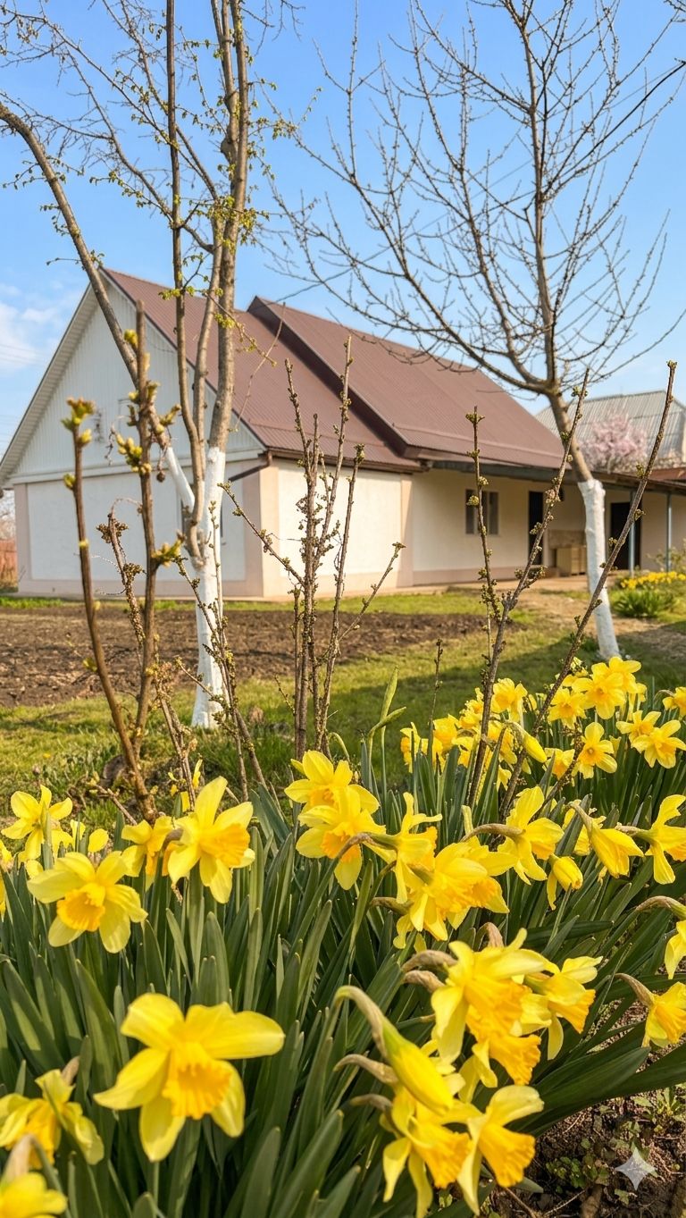 Отличный домик на большом участке с садом