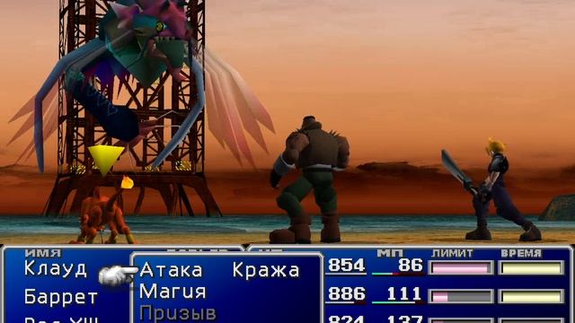 Final Fantasy VII  2012 HD RU ч.13. Юффи присоединяется к отряду. Спасение Присциллы.