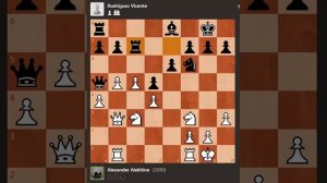 Показываю как Алехин просто переиграл соперника пешками