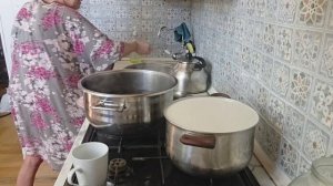 фкусная минутка-1ч,сыр качотта и рикотта,борщ и говядина в казане