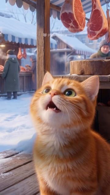 Рыжик в большом городе: часть 4. Мультфильм про кота от Petshop.ru 🐾