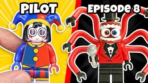 Я создал ВСЕ серии ЦИФРОВОГО ЦИРКА в ЛЕГО…