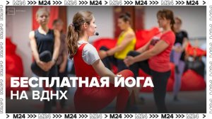 На ВДНХ пройдут бесплатные занятия по йоге и фитнесу - Москва 24