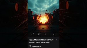Heavy Metal Riff Nation © Two Halves Of The Same Sky - Cover Alex Roland