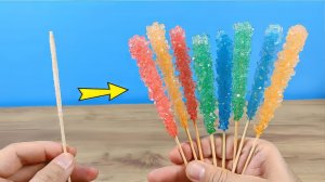 Вырастил Огромные цветные Кристаллы из обычного сахара! Как Очень просто!