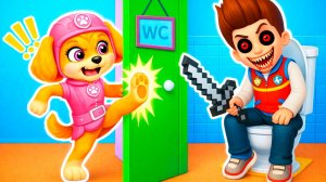 ЩЕНЯЧИЙ ПАТРУЛЬ РАЙДЕР EXE ТРОЛЛИНГ СКАЙ в МАЙНКРАФТ МУЛЬТИК