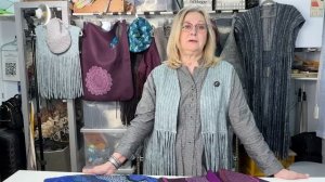 Валяем нуновойлочную косынку с О.Ткаченко и Н.Кондрашевой 14.02