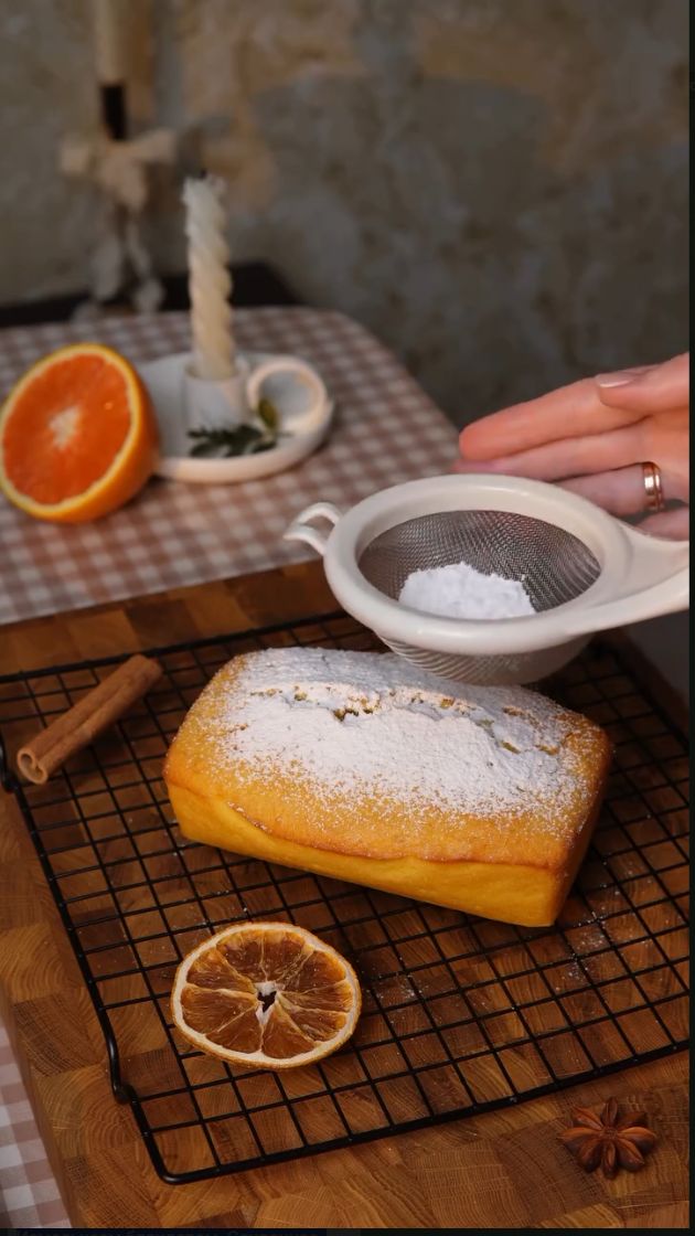 Ароматный апельсиновый  кекс💛🍊