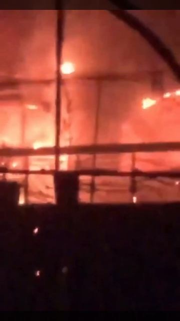 ПОЖАР на парковке