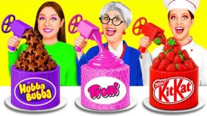 Кулинарный Челлендж: Я против Бабушки | Удивительные Кулинарные Рецепты