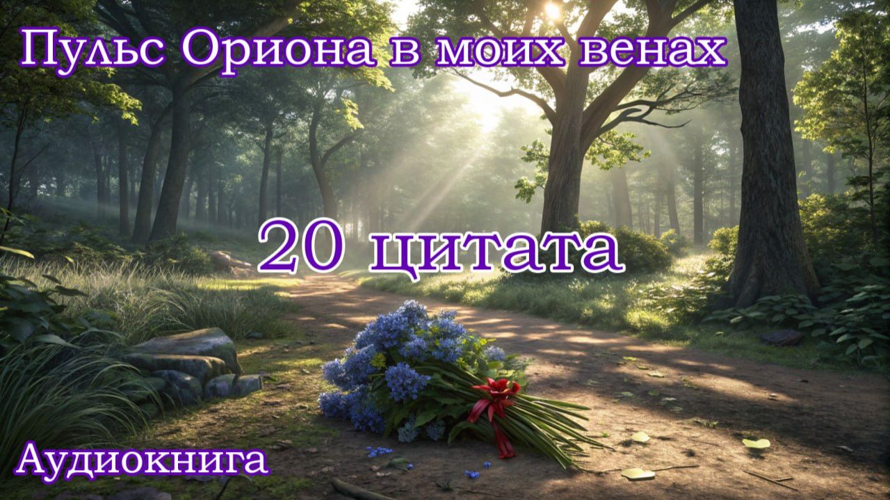 Пульс Ориона в моих венах. 2 глава, 20 цитата