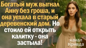 Истории из жизни. Слушать истории. Богатый муж выгнал Анну без гроша, и она уехала в старый
