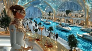 Neo Eden 2070 🌿✨ | 1 Hour Sci Fi Ambient Soundscape Futuristic City : Bio Architecture