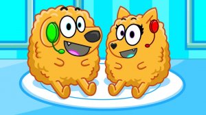 МЫ - КУРИНЫЕ НАГГЕТСЫ В РОБЛОКС! ROBLOX! 🍗😱