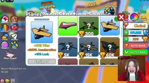 ПРОКАЧАЛА САМОЛЁТ ОТ 1 ДО 99999 УРОВНЯ В ROBLOX ЧЕЛЛЕНДЖЕ!✈️КВИНКА КУПИЛА САМОЛЁТ!