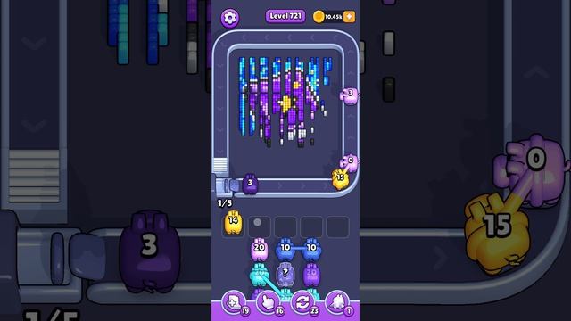 Прохождение 721 уровня Pixel Flow