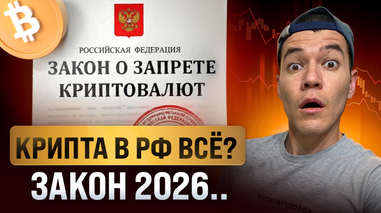 Крипта в РФ под ЗАПРЕТОМ? | Новые законы 2026