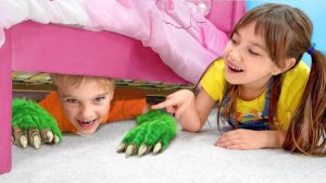 Что прячется под кроватью — полезные истории для детей!